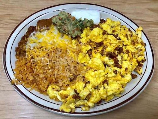 Chorizo and Eggs.