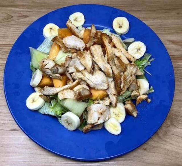 Chicken Fruit Salad.