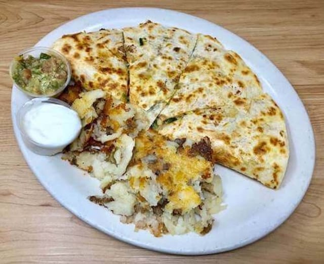 Chicken Quesadilla.