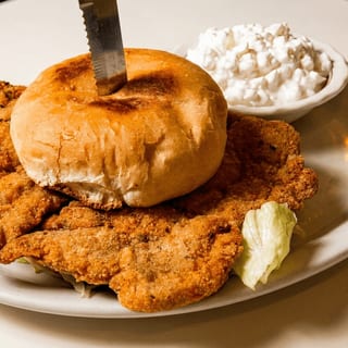 Jumbo Pork Tenderloin Sandwich