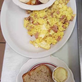 Minced Ham and Eggs