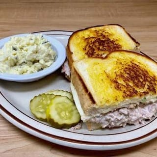 Tuna Melt on Sourdough
