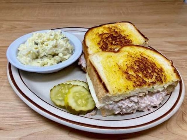 Tuna Melt on Sourdough.